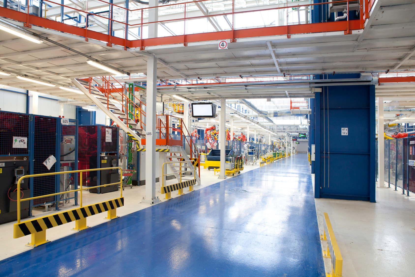 industrial building interior