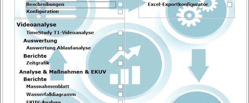 Videoanalyse mit Process-Flow-Chart