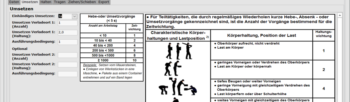 Ergonomie am Arbeitsplatz