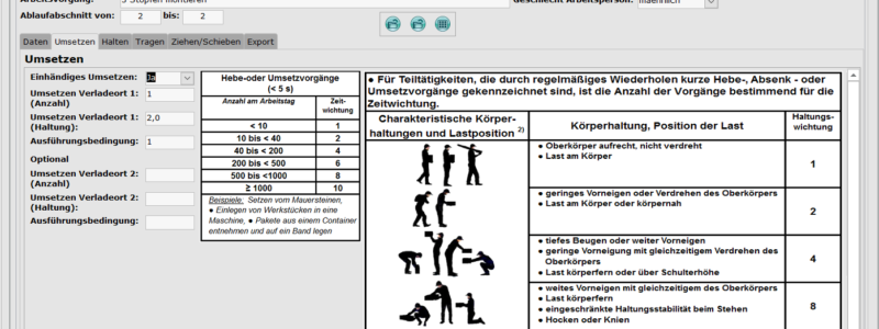 Ergonomie am Arbeitsplatz