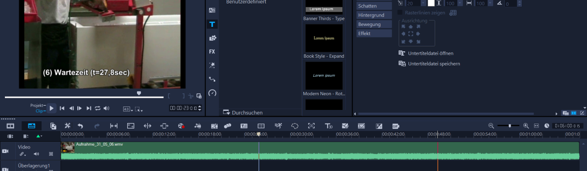 Vom Filmen direkt in die Videoanalyse